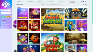 PlayOJO Casino Games